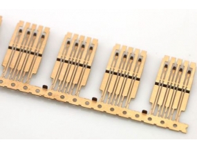 Application and characteristics of stamped connector terminals