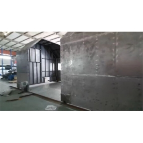 Processing of large protective covers