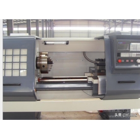 Mesin lathe CNC bagi benang paip taper