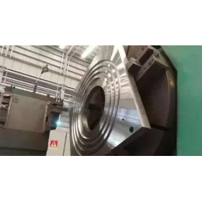 CNC lathe machining of pump venture housing